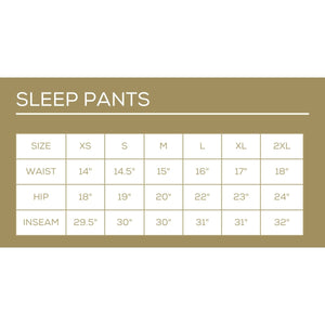 Champagne Bubbles Sleep Pants by Royal Standard