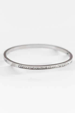 Baguette Diamond Bangle