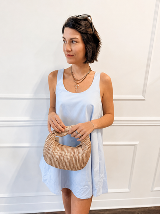 Blue Skies Swing Dress