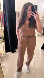 Coffee Date Modal Jumpsuit