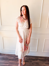 The Blossom Breeze Pleated Midi Dress by Current Air