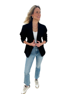 Stassi Black Blazer by Pistola