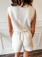 On the Go White Romper
