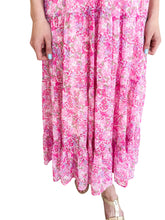 Shellie Pink Floral Maxi Dress by Reset by Jane
