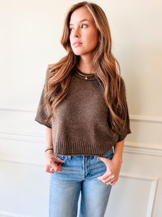 The Cashmere Club Sweater Chocolate by Habitual