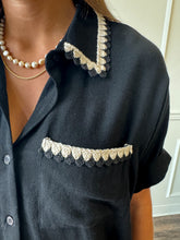 Embroidered Button Down