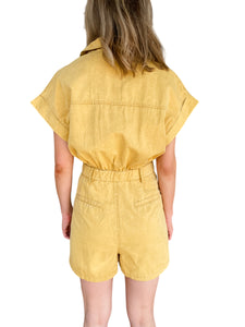 Game Day Gold Romper