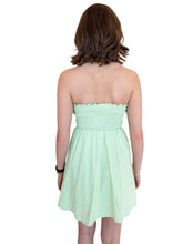 Mint to Be Strapless Dress