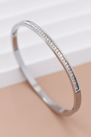 Baguette Diamond Bangle