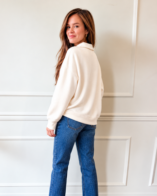Callie Collared Pullover