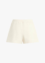 The Favorite Daughter Embroidered Sweat Short in Gardenia