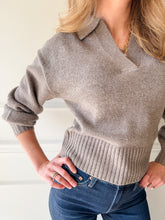 Hudson Polo Mocha Sweater by Habitual