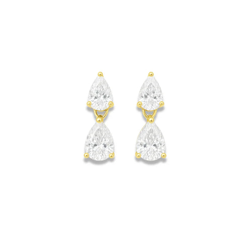 Michelle Teardrop Stud by Sahira