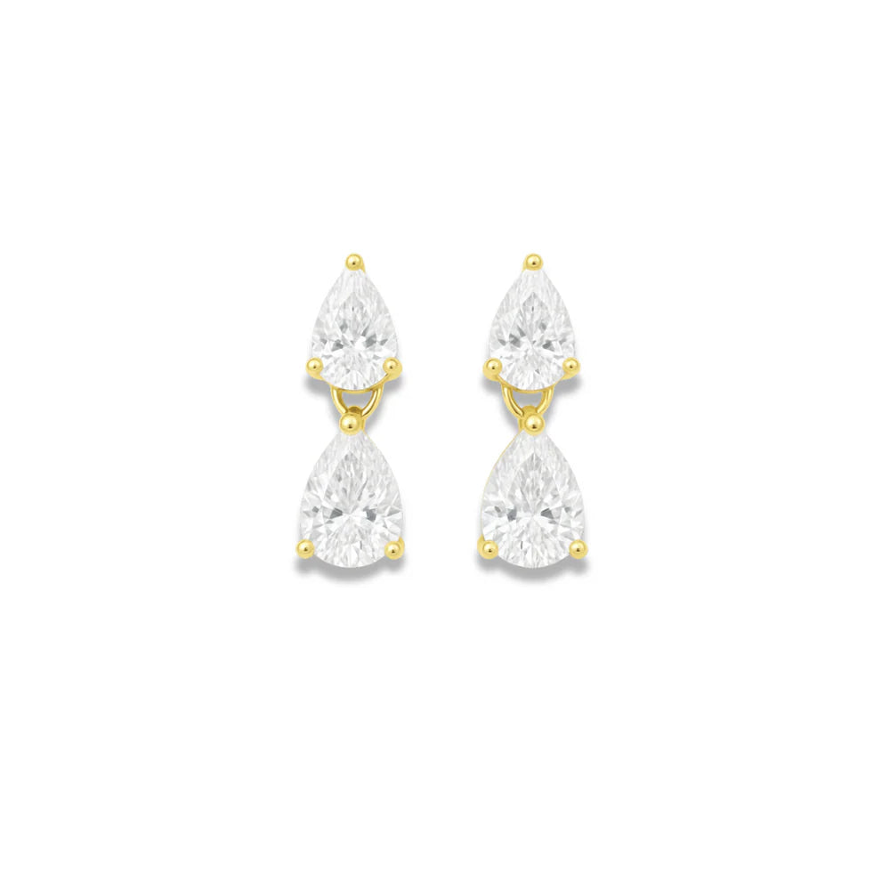 Michelle Teardrop Stud by Sahira