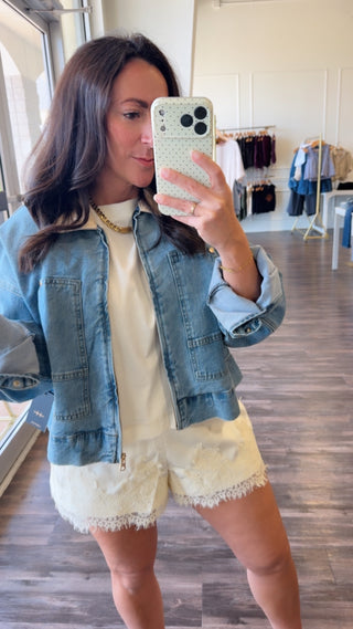 The Ella Lace Shorts