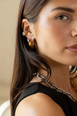 Kendall Two Tone Ear Cuff by Sahira