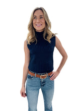 Serin Navy Sweater by Steve Madden