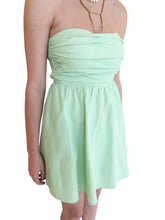 Mint to Be Strapless Dress