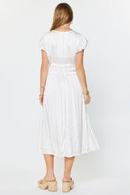 The Blossom Breeze Pleated Midi Dress by Current Air
