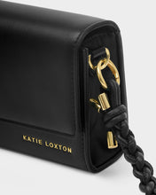 Arden Braided Black Mini Bag by Katie Loxton