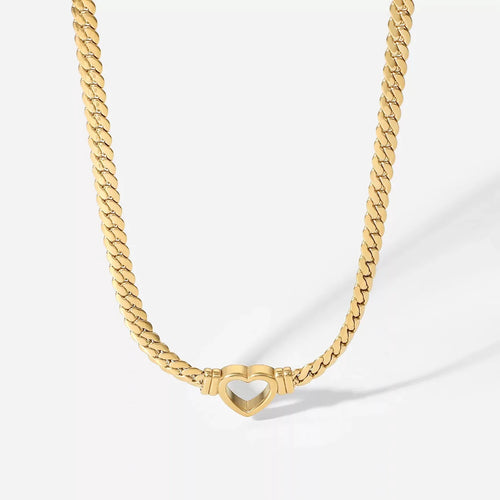 Oslo Heart Necklace by Sahira