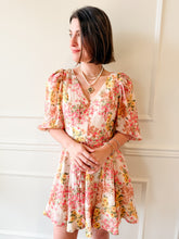 Lucy Paris Alexis Floral Belted Dress