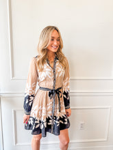 Harvest Haze Pattern Dress