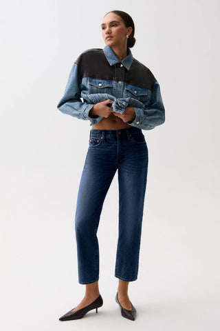 Issa Mid Rise Relaxed Ankle Straight