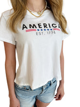 America EST 1776 Crop Tee