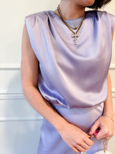 Lavender Luxe Satin Set