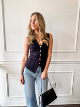 First Down Black Vest