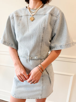 Habitual Easy Does It Denim Dress