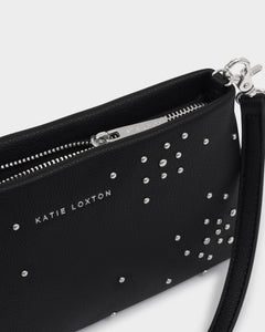 Nova Wristlet Clutch in Black by Katie Loxton