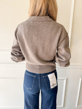 Hudson Polo Mocha Sweater by Habitual