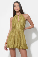 Shelley Bubble Satin Mini Dress by Adelyn Rae