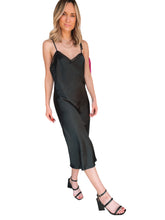 Betty Black Slip Dress