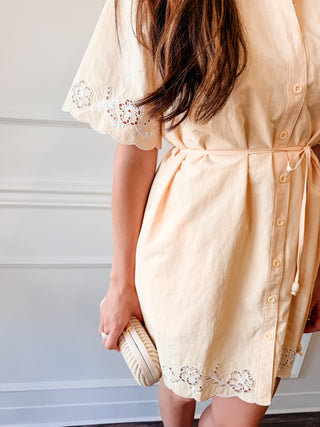 Limoncello Eyelet Dress
