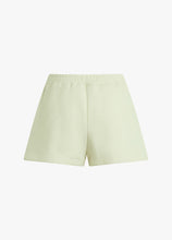 The Favorite Daughter Embroidered Sweat Short in Gardenia Light Sage