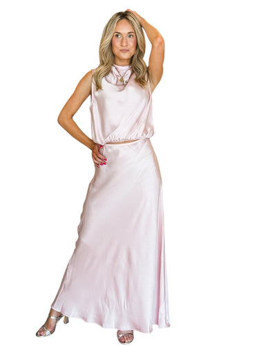 Cherry Blossom Satin Set