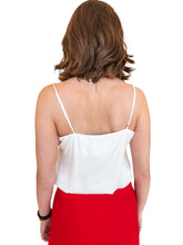 White Silky Amore Tank by Reset by Jane