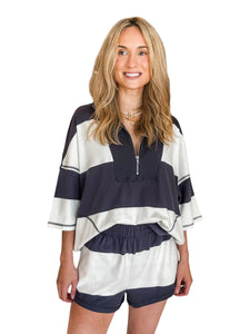 Seeing Stripes Navy and White Set
