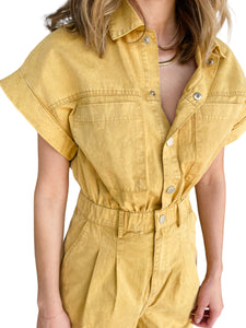 Game Day Gold Romper