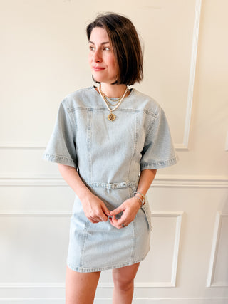 Habitual Easy Does It Denim Dress