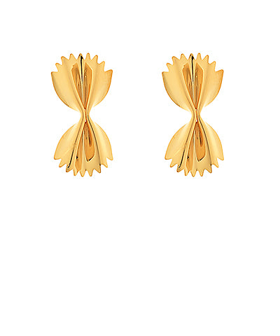 Bow Metal Earrings
