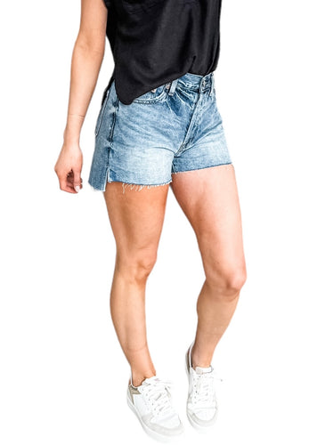 Connor Relaxed High Rise Vintage Short Cobblestone by Pistola