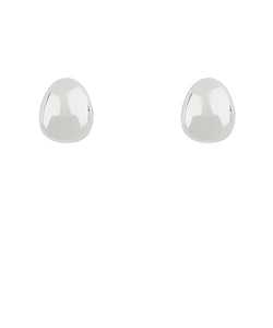 Bold Oval Stud Earrings
