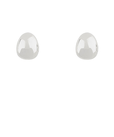 Bold Oval Stud Earrings