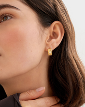 Birthstone Hoop Earring