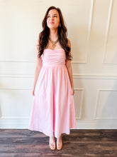 Blush Garden Midi Dress