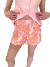 Priscilla Pink Multi Jacquard Shorts